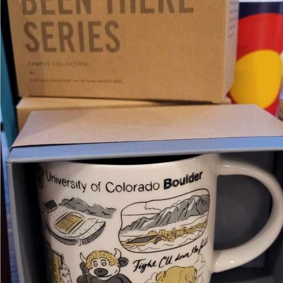 STARBUCKS University of Colorado Boulder Been There Series Campus Collection - Picture 2 of 5